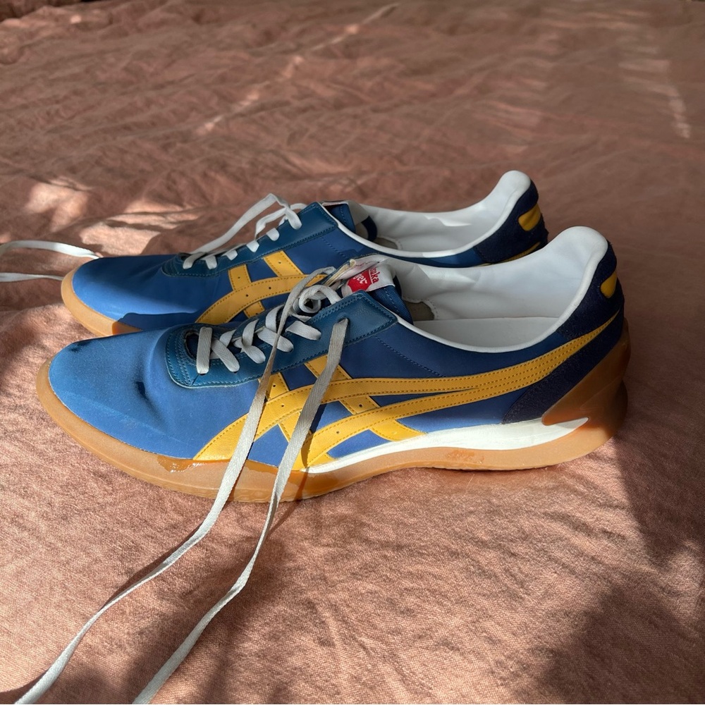 Onitsuka Tiger Ohbori EX by Asics Men’s Mako Blue Yellow